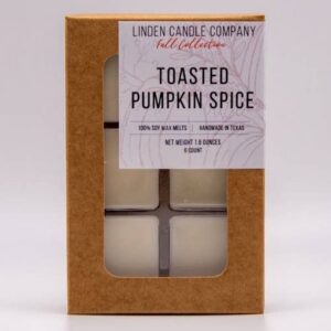 Soy Wax Melts Toasted Pumpkin Spice  6ct